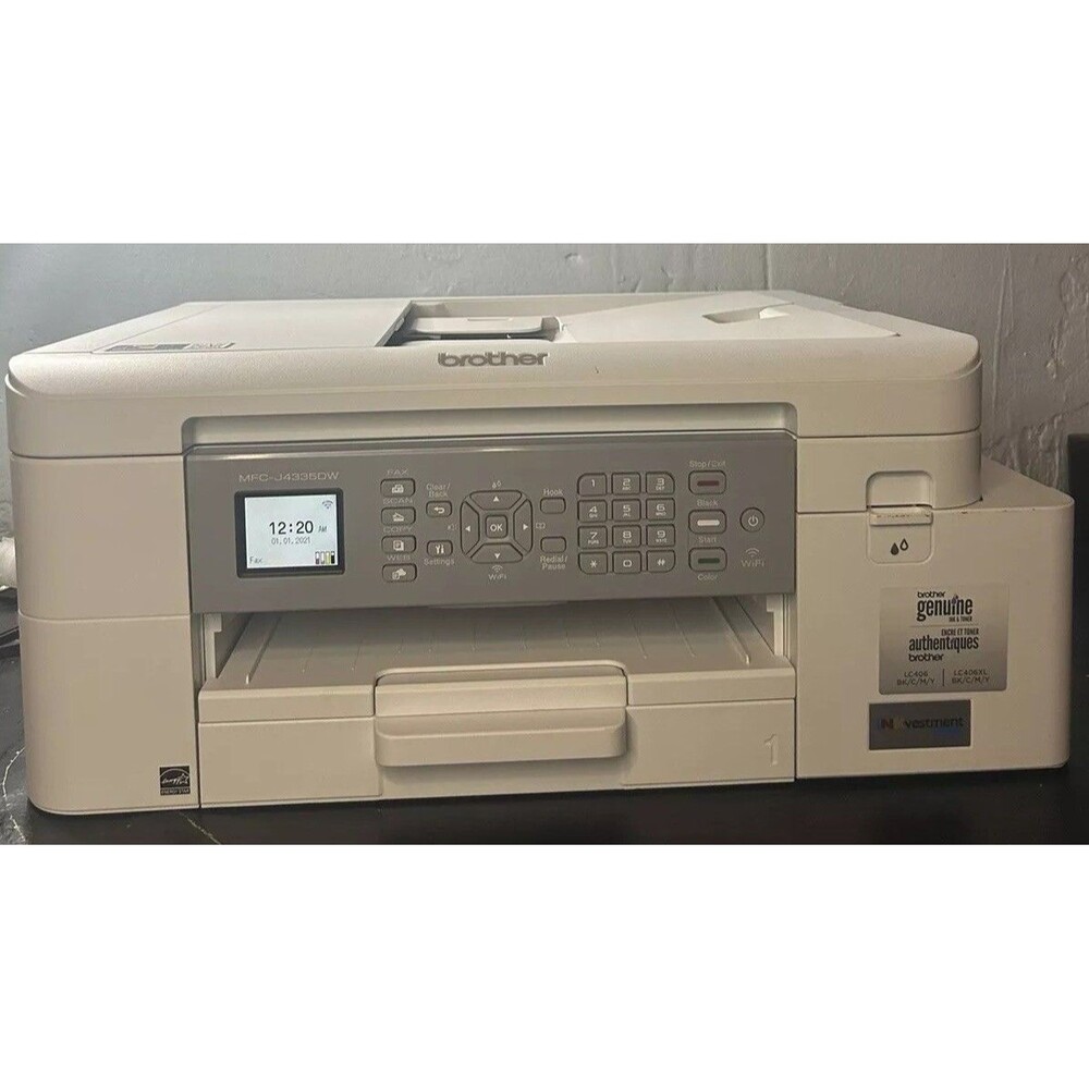 Brother INKvestment MFC-J4335DW All-in-One Wifi Inkjet Printer - Tested